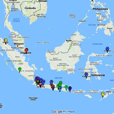 Peta Lokasi (Google Map) Program Magister (S2) Nomor